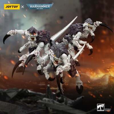 1/18 JOYTOY Tyranids Hive Fleet Leviathan Hormagaunt Brood Set3Pcs Action Figure