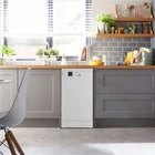 Beko DVS04X20W Dishwasher Slimline 45cm 10 Place White E