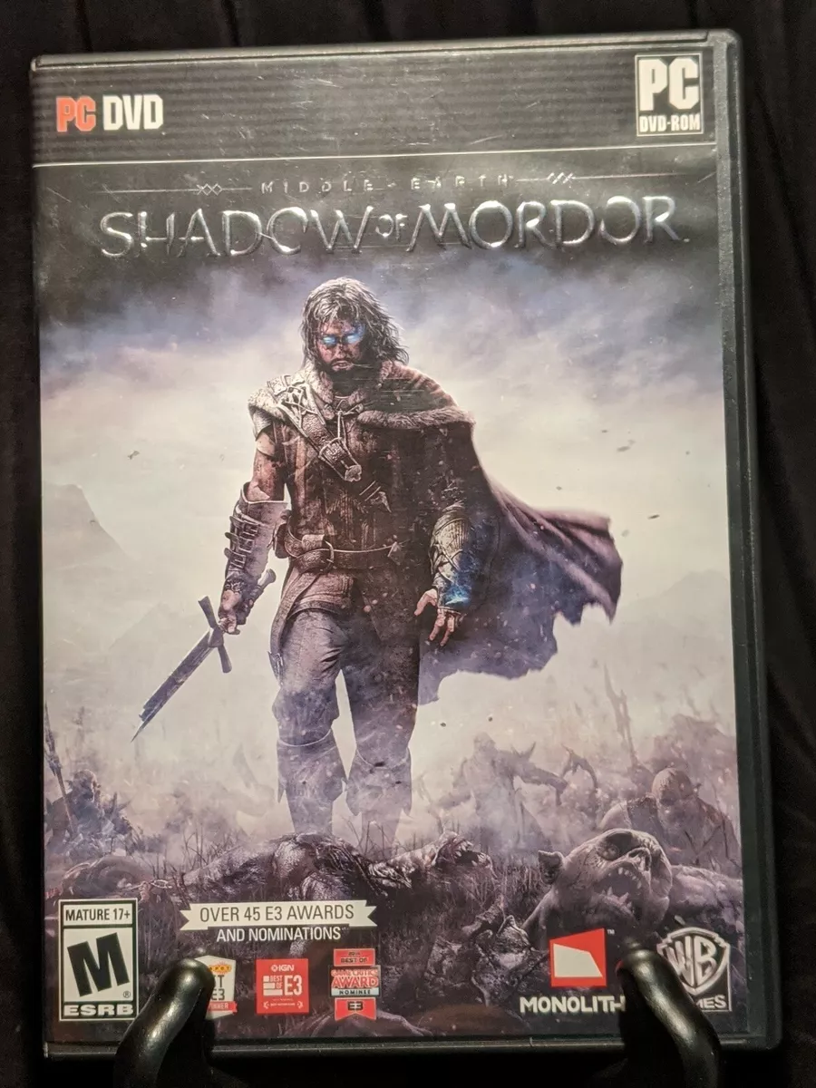 Middle Earth Shadow of Mordor PC works Win 7 8 10