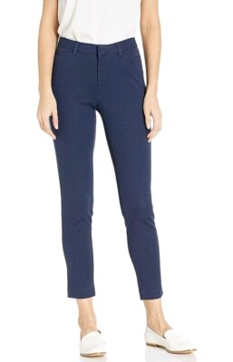 Amazon Essentials Women's Skinny Ankle Pant Navy Size 20 Short 