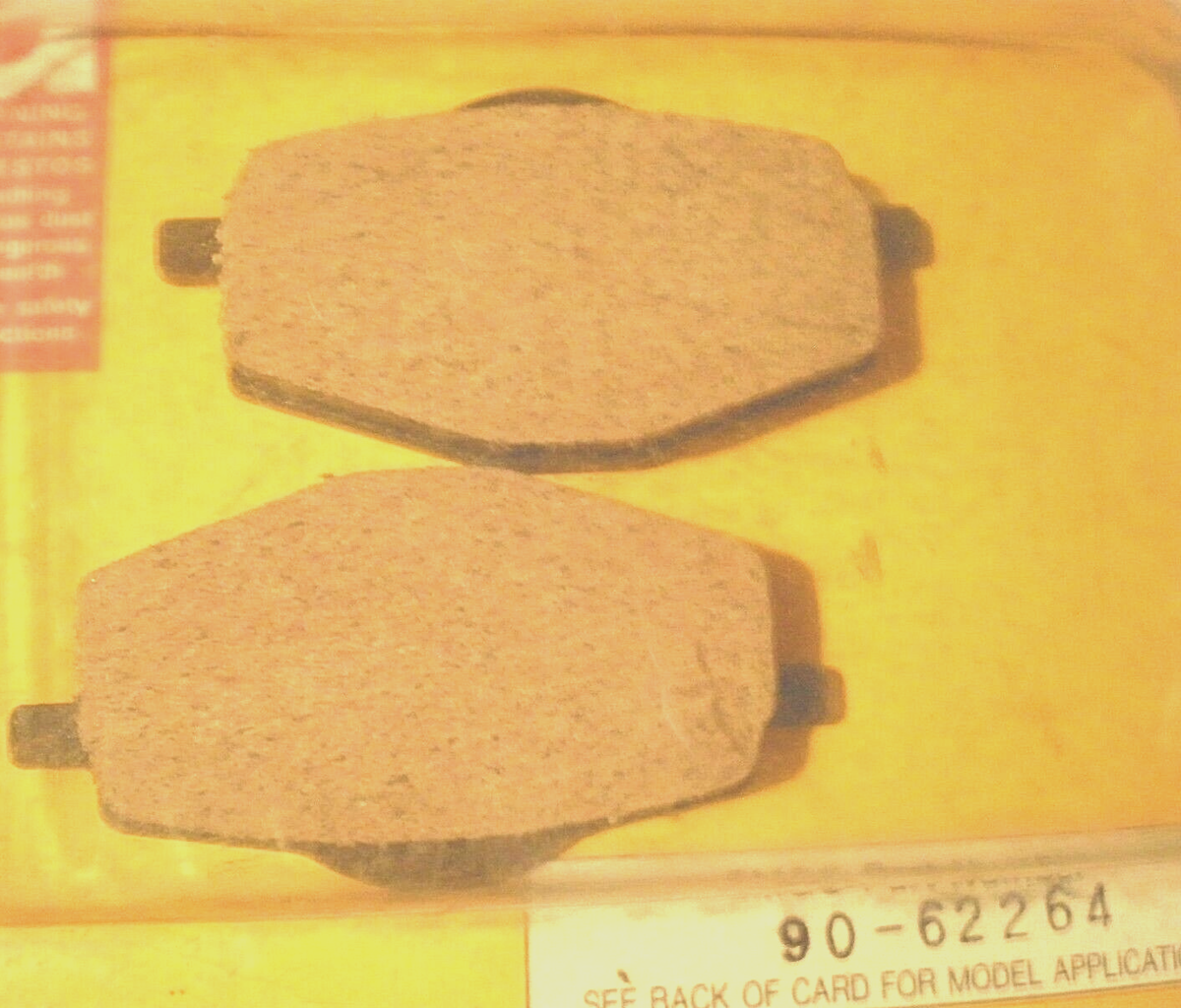 EMGO Disc Brake Pads 90-62264 Yamaha DT125, TT600, XT350, TT225