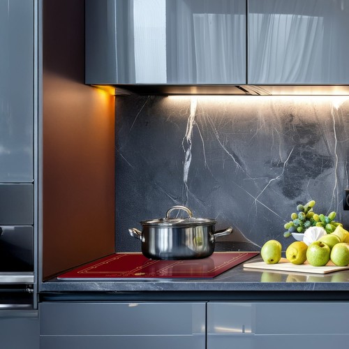 Herd Set Kaiser Einbau Backofen Eh 6355 Rot +KCT 6192 FI Rot Induktionskochfeld - Bild 11 von 13