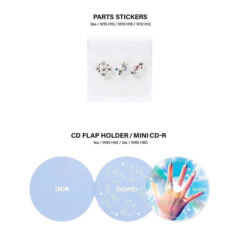 K-POP・アジア ILLIT - 3rd Mini Album BOMB Merch ver. ILLIT 3rd Mini Album - bomb (Merch Ver.) | KPOPMART.COM