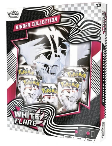 Pokemon White Flare Binder Collection Box | eBay