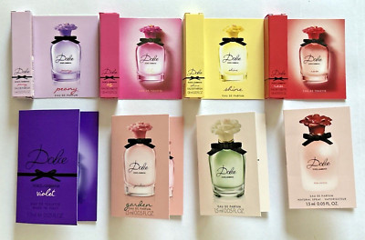 Dolce & Gabbana Dolce Collection Women s Perfume Sample Spray Vials 8 pc Set