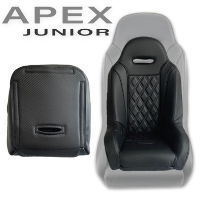 New! BLACK Apex Junior seat by Aces Racing--Order Today!