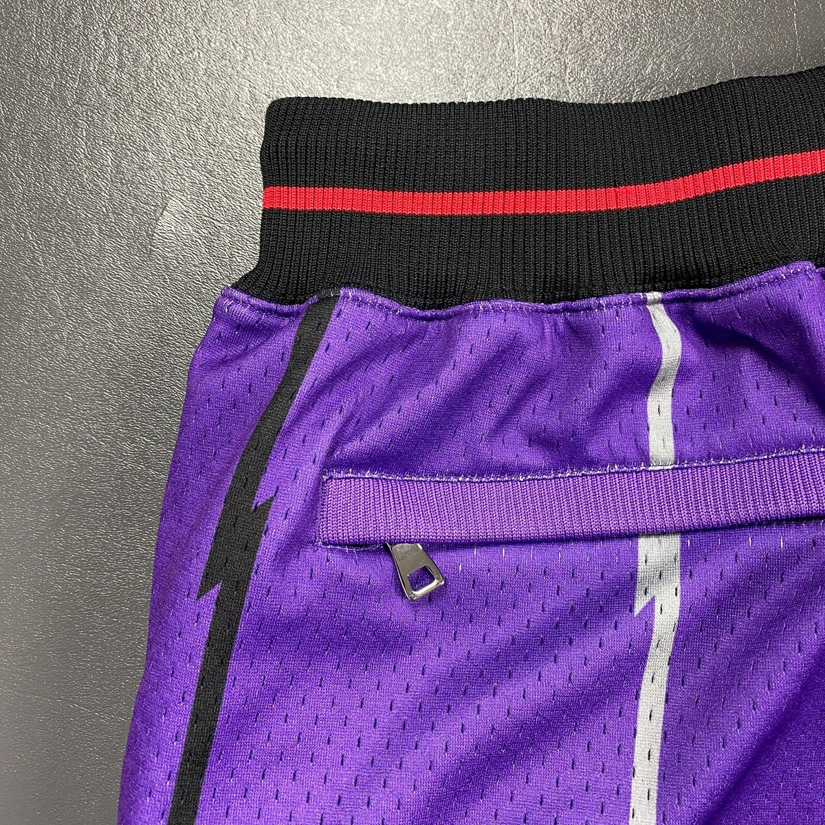 100% Authentic Just Don 95 96 Toronto Raptors Mitchell Ness Shorts