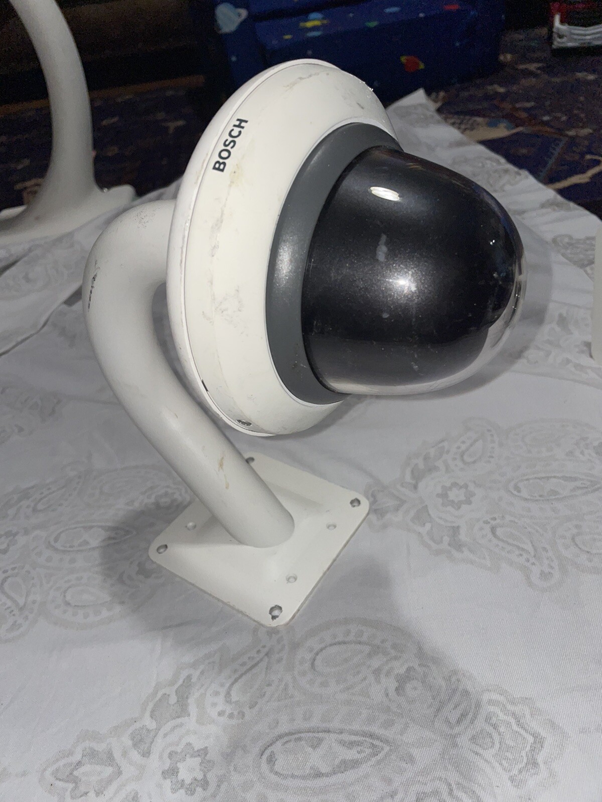 Bosch Dome IP Starlight Security Camera With Wall Mount Arm