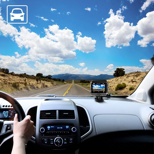 4K Sport Aktion Wasserdicht Kamera WiFi Helmkamera Unterwasser Action Camcorder - Photo 7/12