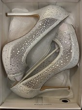 Davids Bridal Heels Drema Silver