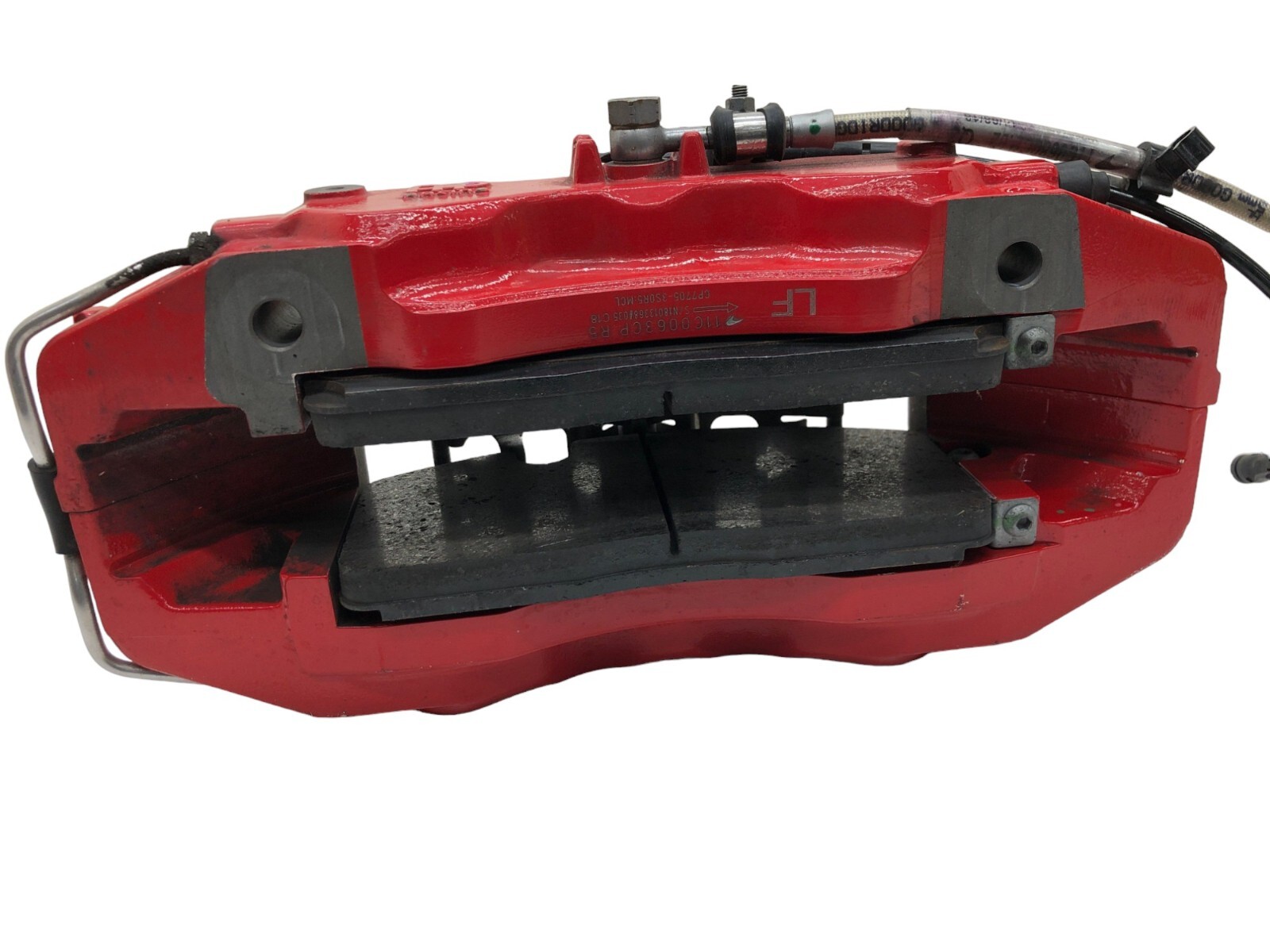 2015-2021 MCLAREN 570S LEFT FRONT BRAKE CALIPER RED 11C0063CP R5 OEM