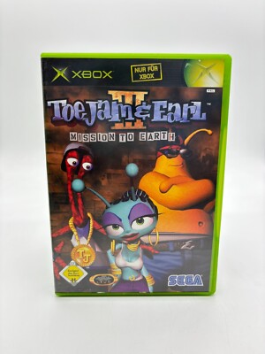 Microsoft Xbox Classic Toe Jam & Earl 3 in OVP