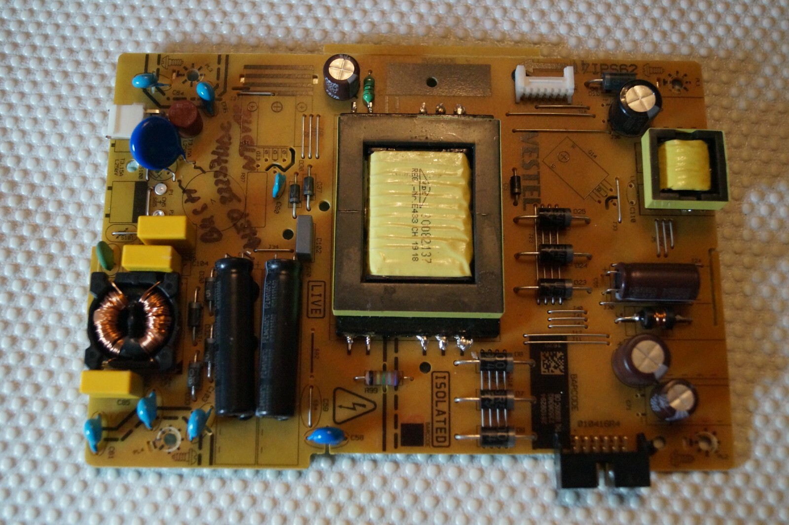 Bush DLED32287HDCNTDFVPZ 32"" LED TV Power Supply Board 17IPS62 23506362