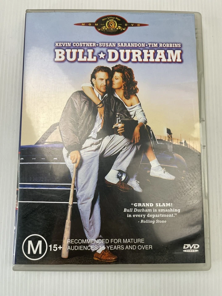 Bull Durham DVD Kevin Costner Susan Sarandon Tim Robbins R4 M15+ PAL 1988 - Image 4 of 4