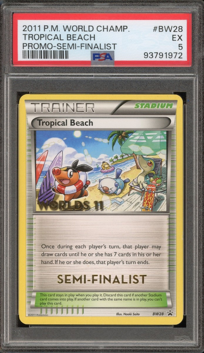 Pokemon Tropical Beach '11 World Championships Semi-Finalist Promo