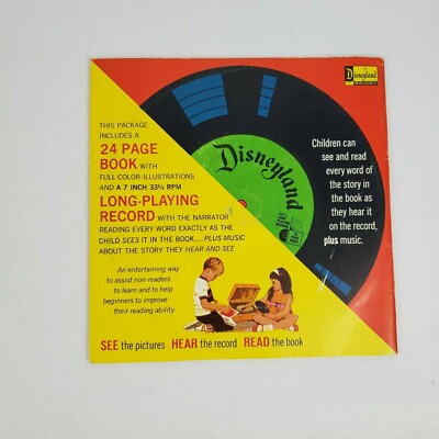Walt Disney's Story of Peter Pan and Wendy 33 1/3 Record and