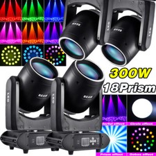 300W LED Moving Head Stage Light RGBW Gobo Beam DMX Lighting For DJ Disco Show