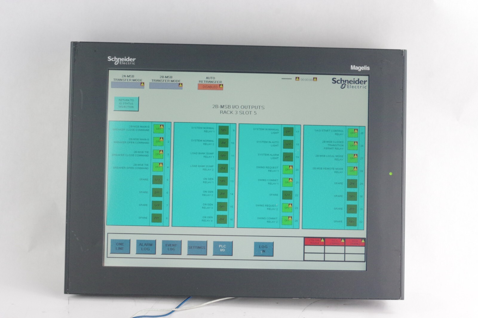 Schneider Electric XBTGT7340 Magelis 15" Color Touch Panel XBT TFT PV02 RL10 SV2