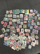 Postage Stamps Big Lot Vintage UNSORTED USA Used  Unused W Majestic 1 Cent LOOK