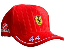 F1 Racing Red Lightweight Drivers Cap #44. 10...