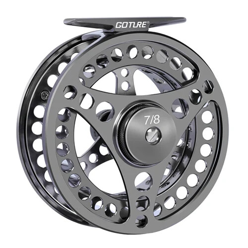 Large Arbor Fly Reel 2+1bb 1:1 For Trout Pike Carp Fishing N