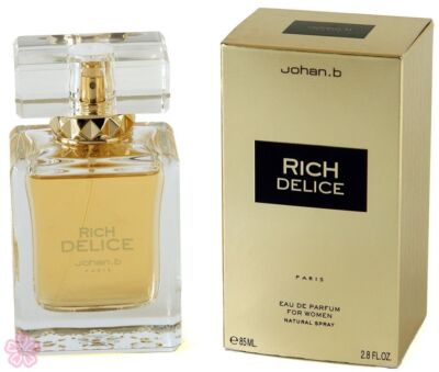 Rich Delice by Johan B for Women Eau de Parfum Spray 2.8 oz