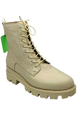 Sam Edelman Women's Garret Combat Boot Ivory Leather