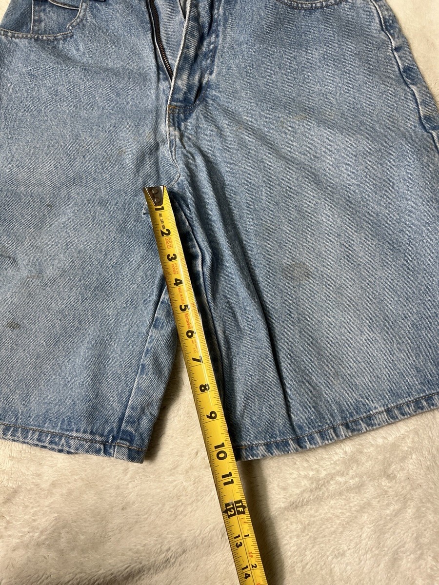 Vintage Solo Semore Shorts Mens 38 Blue Denim Jean Cut Off Shorts