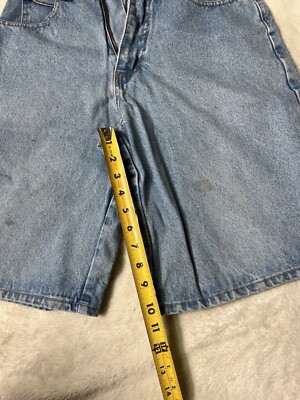 Vintage Solo Semore Shorts Mens 38 Blue Denim Jean Cut Off Shorts