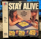 Vintage 1978 Milton Bradley Stay Alive Board Game - COMPLETE with all 20 Marbles