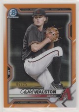 2021 Bowman Chrome Prospects Orange Refractor 6/25 Blake Walston #BCP-104 n1u