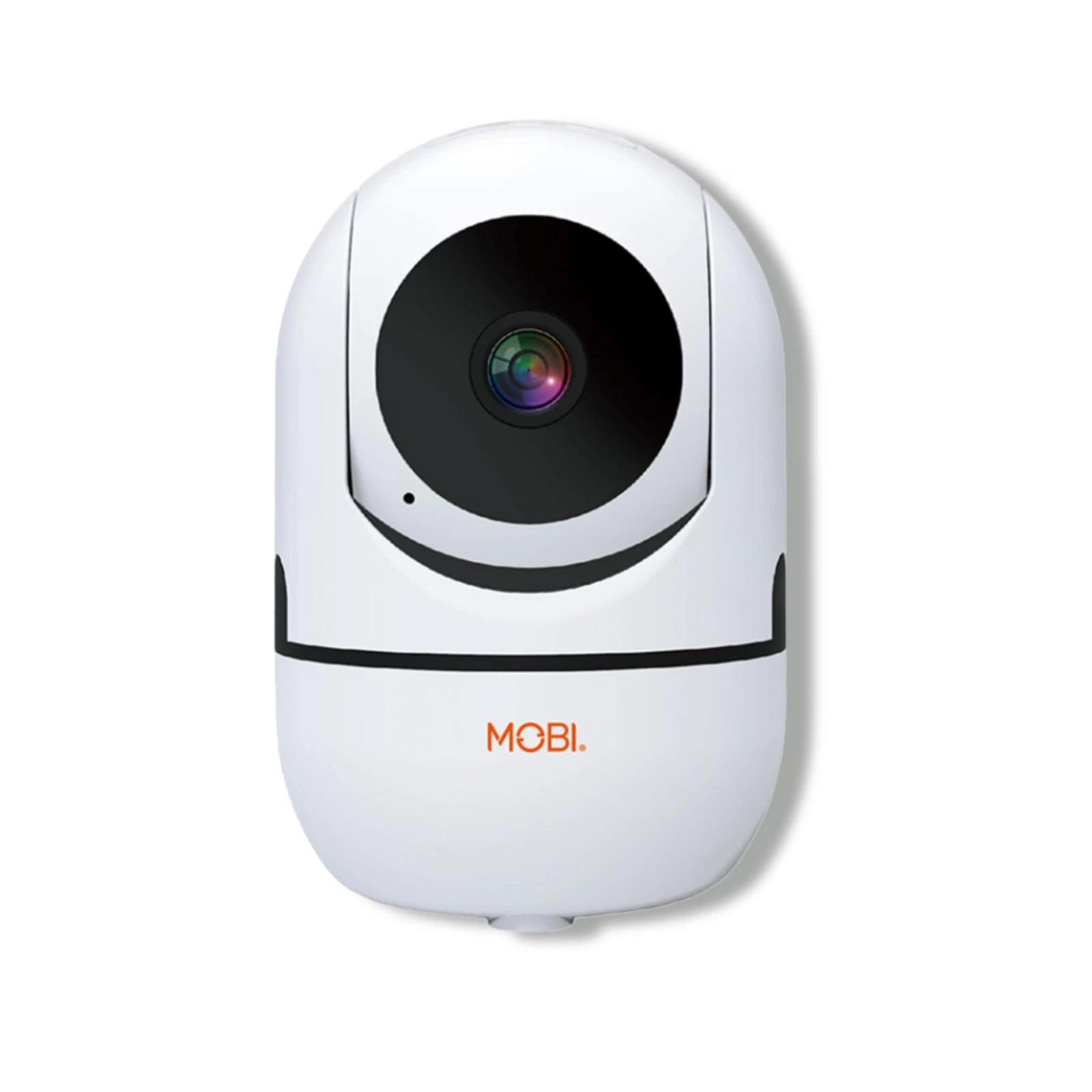 White Baby Monitor With Two Way Audio Remote Connection Motion Detection Alerts