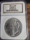1881 S Morgan Dollar certified MS 65 by NGC!
