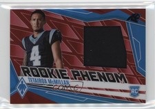 2025 Panini Phoenix Rookie Phenom Jersey Red /299 Tetairoa McMillan #PJY-TMN RC