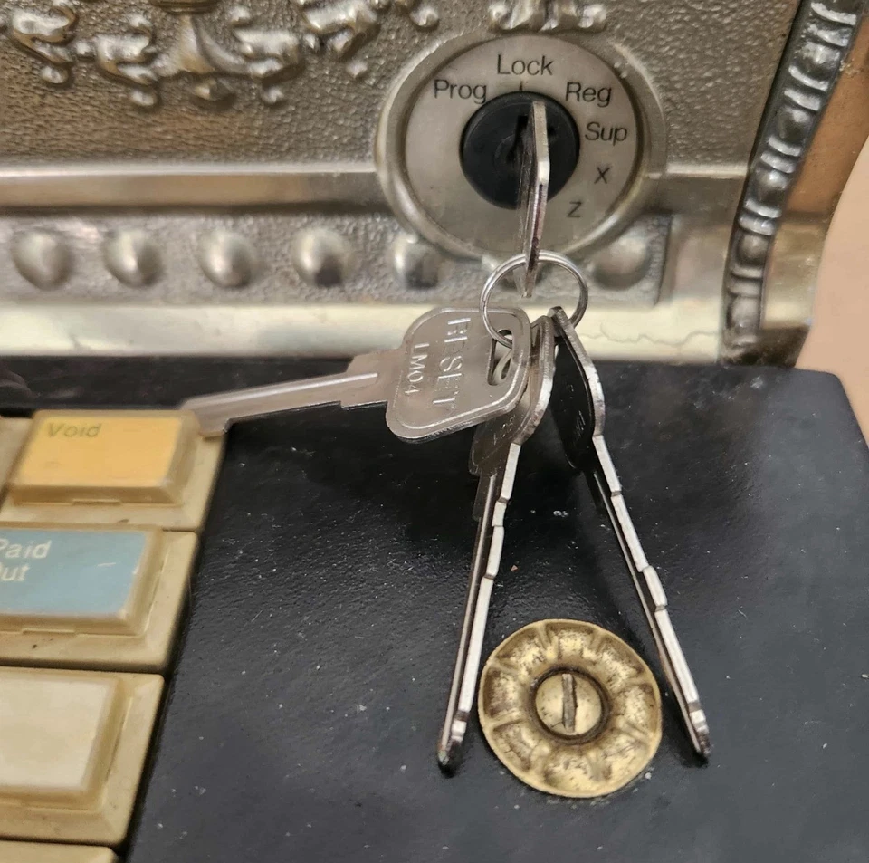 Национальный кассовый аппарат #2114-1306-7100 100-летний юбилей цифровой 1986 редкая - Изображение 2 из 4