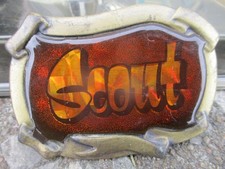 IH Scout Vintage Belt Buckle