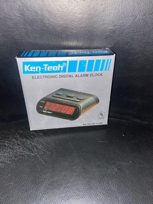 Ken-Tech Digital Alarm Clock 2006 Model T-1936 WORKS New With Box