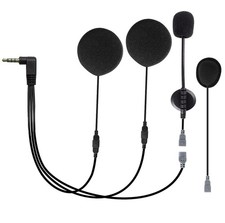 QSPORTPEAK Q7 Speaker and Boom microphone bottom microphone, black