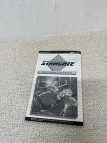 Stargate (Atari 2600, 1987) Cartridge & Manual