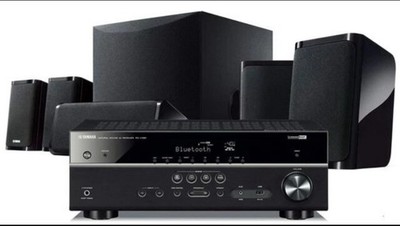 Yamaha YHT-4950U 4K Ultra HD 5.1-Channel Home Theater System Receiver w/ Speaker