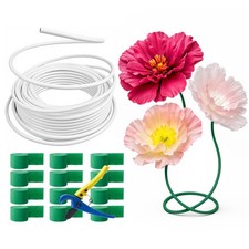Dark Green 66 ft Flexible PVC Pipe Tubing 16 mm