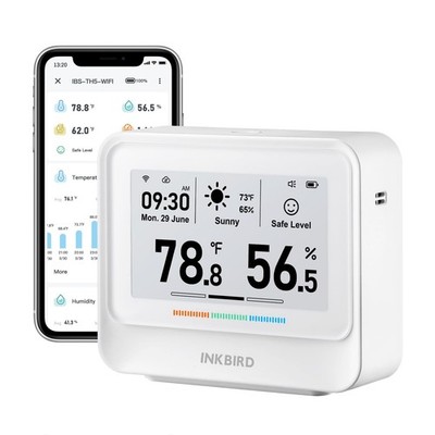 INKBIRD WiFi Thermometer Hygometer Temp Humidity Sensor Weather Station