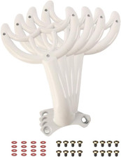 4 42' Replacement Ceiling Fan Blades Arms and 20 Screws. White