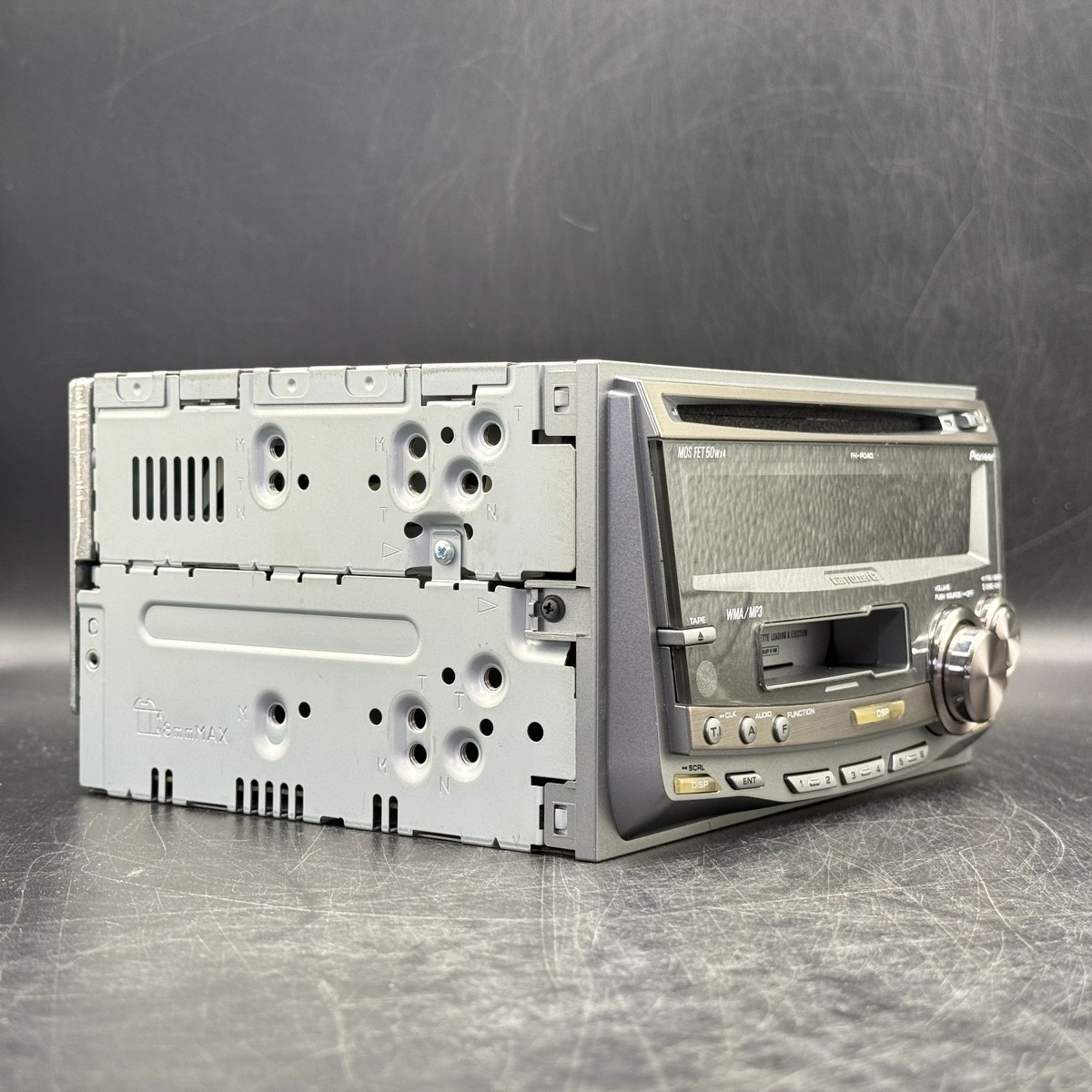 Pioneer Carrozzeria FH-P040 2DIN Car Audio CD Cassette Added