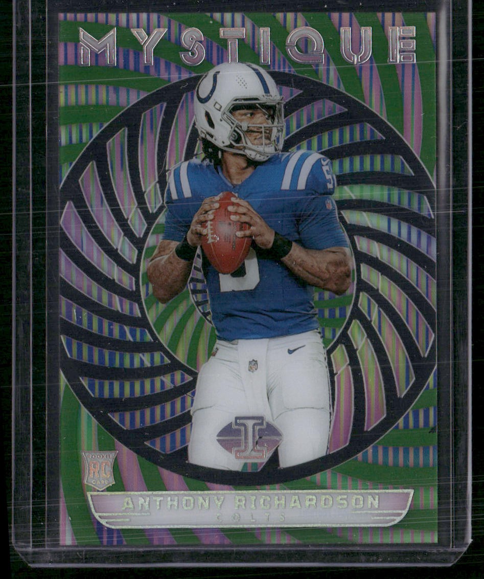 2023 Panini Illusions #2 Anthony Richardson Mystique Emerald