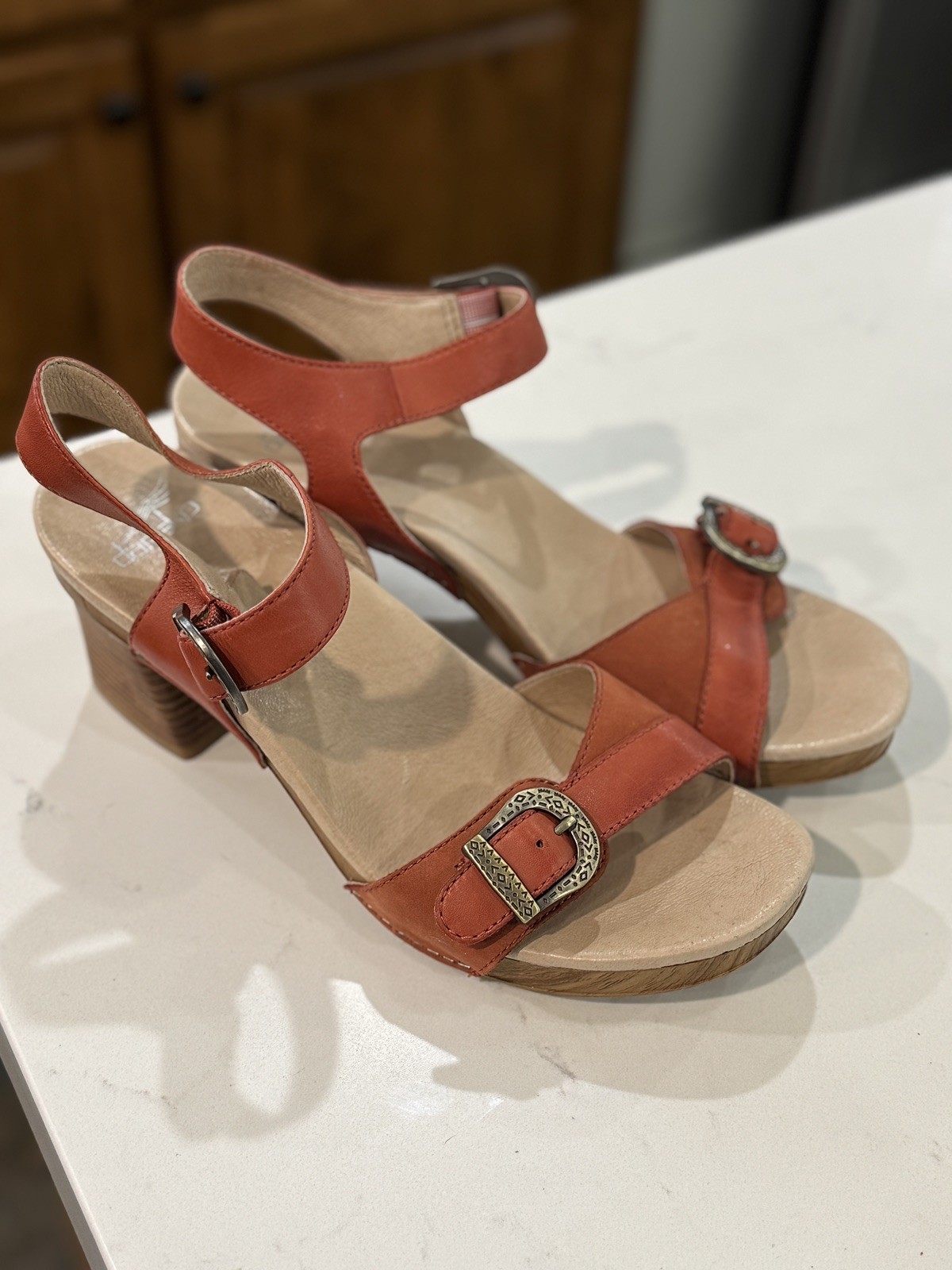 Dansko Angie Ankle Strap Sandals Size Women's EU 40/9.5-10