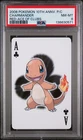 2006 POKEMON CENTER 10TH ANNIVERSARY PLAYING CARDS RED DECK CHARMANDER PSA 8