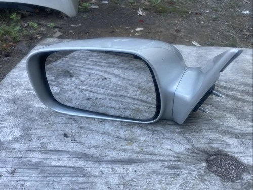 2002-2006 Toyota Camry Left Driver LH Side Power Mirror Silver OEM