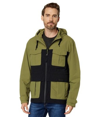 NEW MENS HUNTER EXPLORER JACKET GREEN & BLACK SIZE M