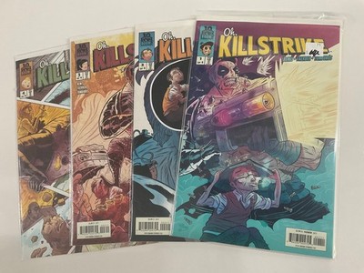 OH KILLSTRIKE #1 2 3 4 (BOOM/2015/BEMIS/FAERBER/01261121) COMPLETE SET LOT OF 4